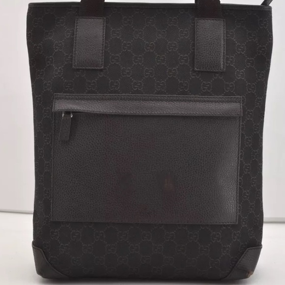 Authentic GUCCI Vintage Shoulder Tote Bag - Picture 2 of 11